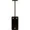 Ekena Millwork Bradford Steel Bracket, Antiqued Pale Gold 2"W x 9"D x 9"H BKTM02X09X09BRAPG - alternate 2
